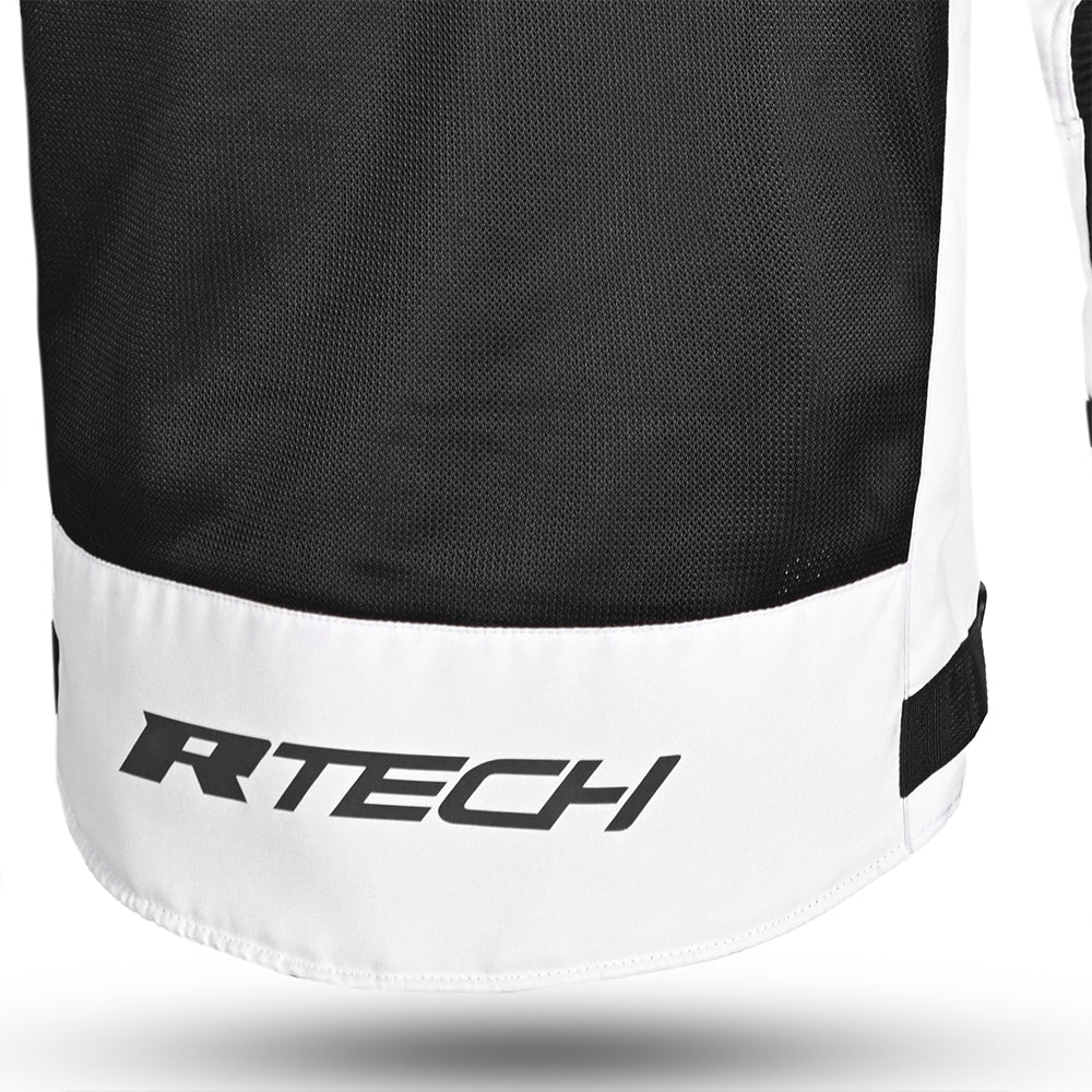R-TECH SPIRAL MESH Casacos De Moto Textil Branco Preto Verde – 5 – Maximomoto PT