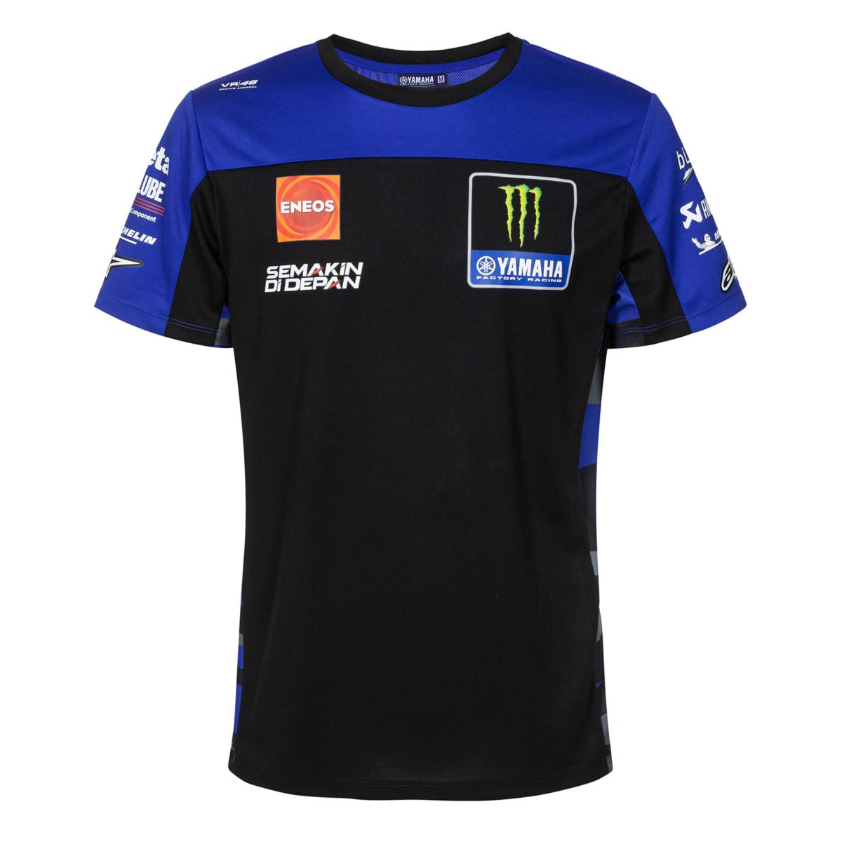 YAMAHA MONSTER ENERGÍA MOTOGP HOMBRE EQUIPO SHIRT Black/Blue – 1 – Maximomoto PT