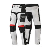 BELA CROSSROAD EXTREME WP Moto Textil Pants Ice Gray Red
