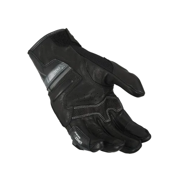 MACNA CHIZU MOTOCICLETA COURO LUVAS PRETAS – 2 – Maximomoto PT