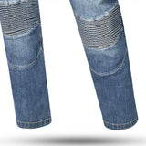 R-TECH CASTEL CE Approved AA jeans Moto Calças Azul