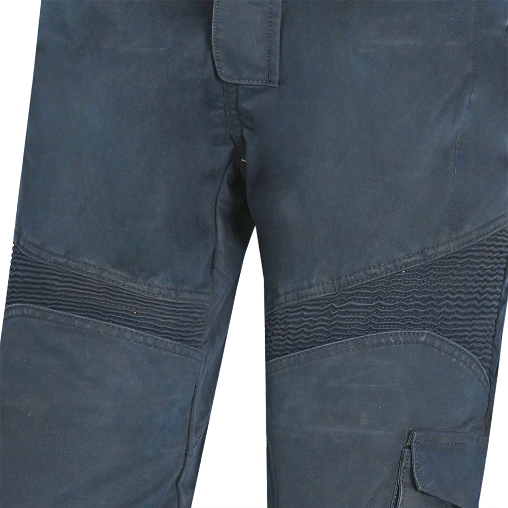 BELA BENTON Denim Moto Calcas Azul
