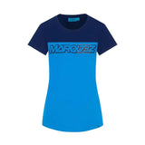 ALEX MARQUEZ GUN MUJER CAMISETA AZUL CLARO