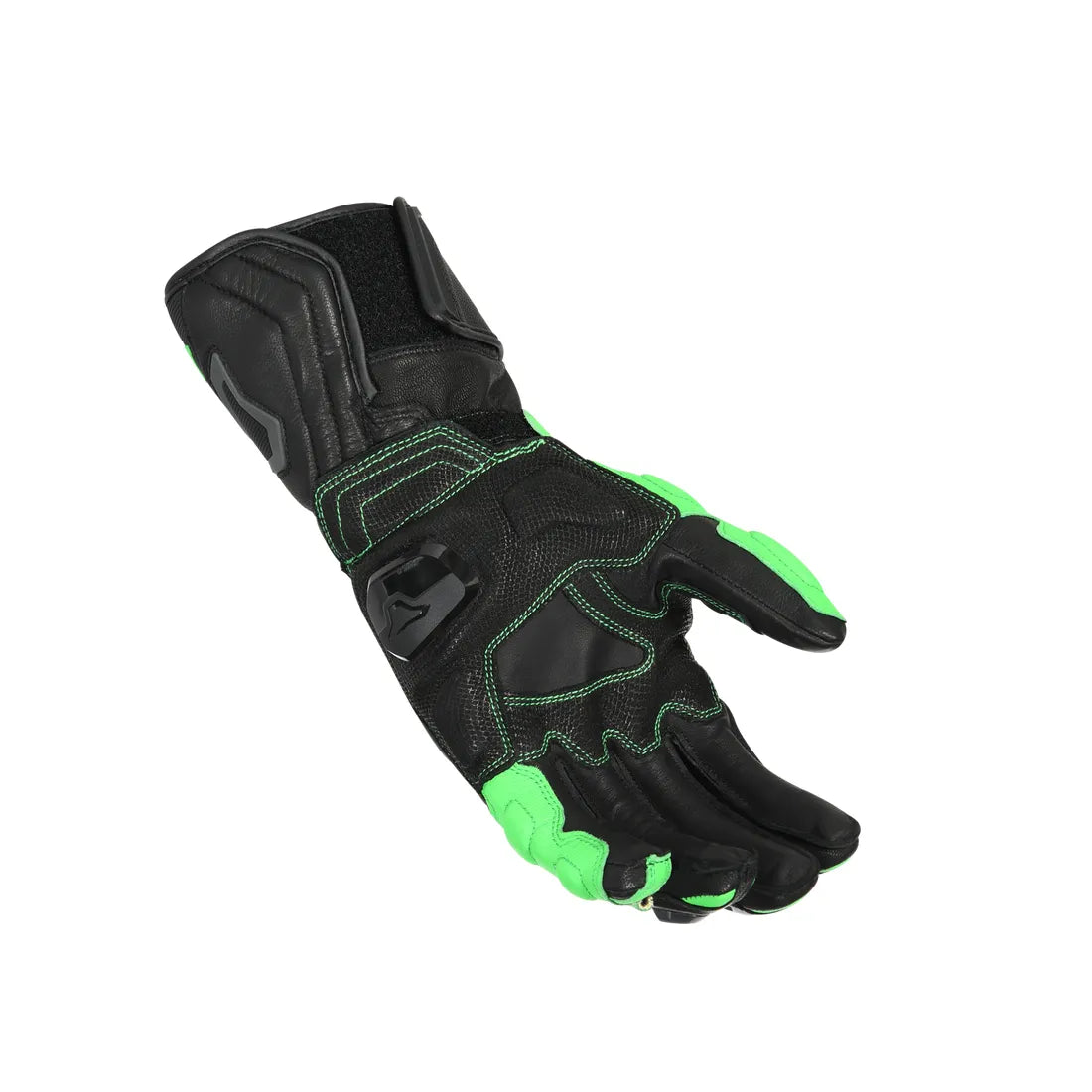 MACNA POWERTRACK MEN'S MOTORCYCLE GLOVES GREEN BLACK DARK GREY – 2 – Maximomoto PT