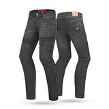BELA ROSEKIN Denim Jeans Moto Senhora Calcas CE Vaquero Preto