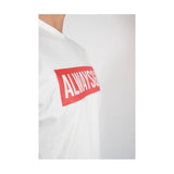 ALWAYSGAS ALGODÓN CAMISETA BLANCO ROJO