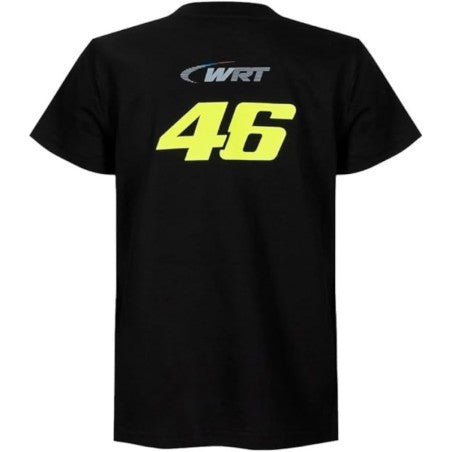 VR46 WRT NIÑOS CAMISETA NEGRO – 2 – Maximomoto PT