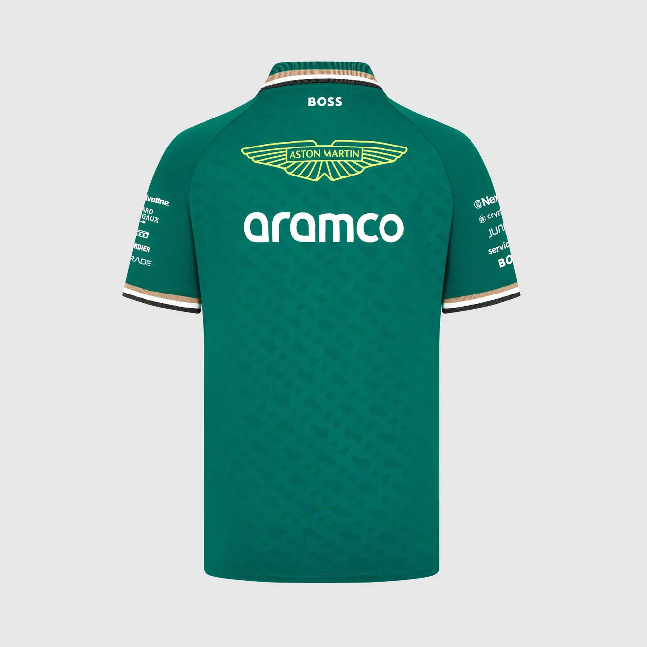 ASTON MARTIN F1 Mens Rp Equipo Polo Verde – 2 – Maximomoto PT