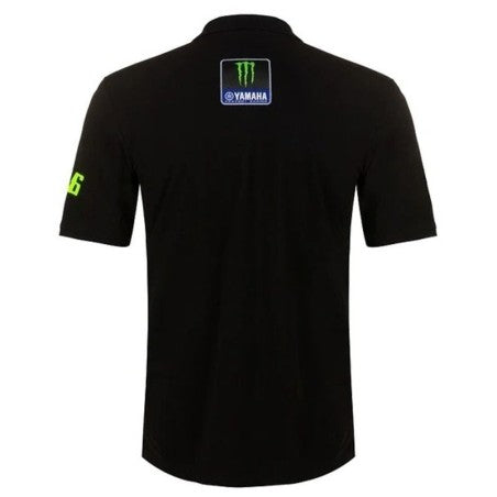 VR46 MEN'S BLACK POLO SHIRT – 2 – Maximomoto PT