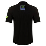 VR46 HOMBRES POLO NEGRO CAMISETA