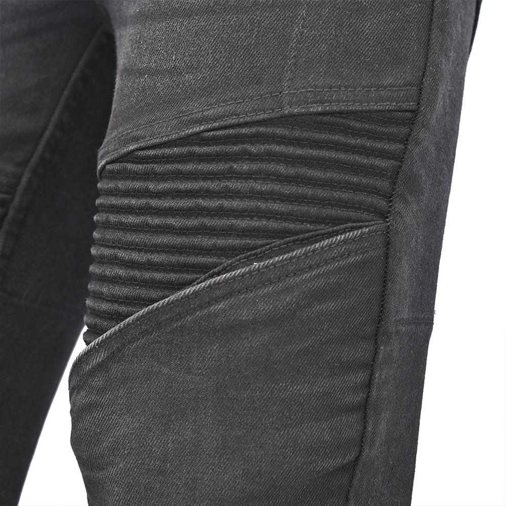 BELA ROSEKIN Denim Jeans Moto Senhora Calcas Preto – 6 – Maximomoto PT