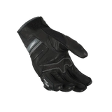 MACNA CHIZA MULHER MOTOCICLETA COURO LUVAS PRETAS