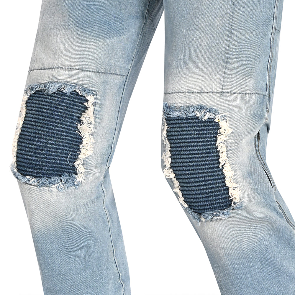 BELA JOHN Jeans Moto Calcas Azul