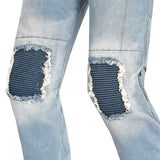 BELA JOHN Jeans Moto Calcas Azul