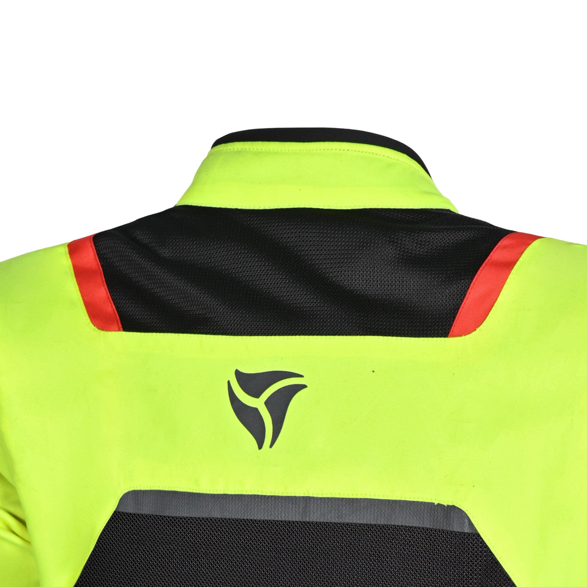 R-TECH SPIRAL MESH Moto Casacos Amarelo Preto Vermelho Fluorescente