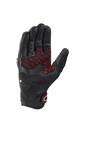 IXON MIRAGE AIR ROADSTER HOMEM LUVAS PRETAS BRANCAS VERMELHAS