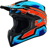 SUOMY-CASCOS X-WING SUBATOMIC MATT ORANGE/BLUE