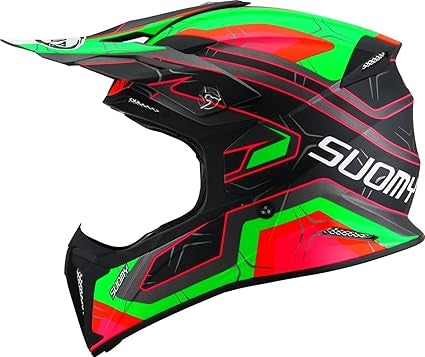 SUOMY-CASCOS X-WING SUBATOMIC MATT BLACK/GREEN – 5 – Maximomoto PT