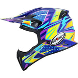 SUOMY-CASCOS X-WING DUEL BLUE/RED