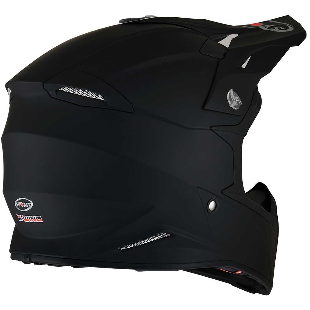 SUOMY-CASCOS X-WING PLAIN MATT BLACK – 3 – Maximomoto PT