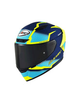 SUOMY-CASCOS TRACK-1 REACTION MATT BLUE/YELLOW – Maximomoto PT