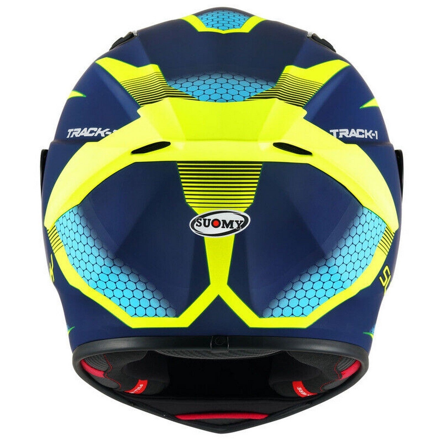SUOMY-CASCOS TRACK-1 REACTION MATT BLUE/YELLOW – 4 – Maximomoto PT