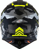 SUOMY-CASCOS X-WING CAMOUPLANOER MATT YELLOW