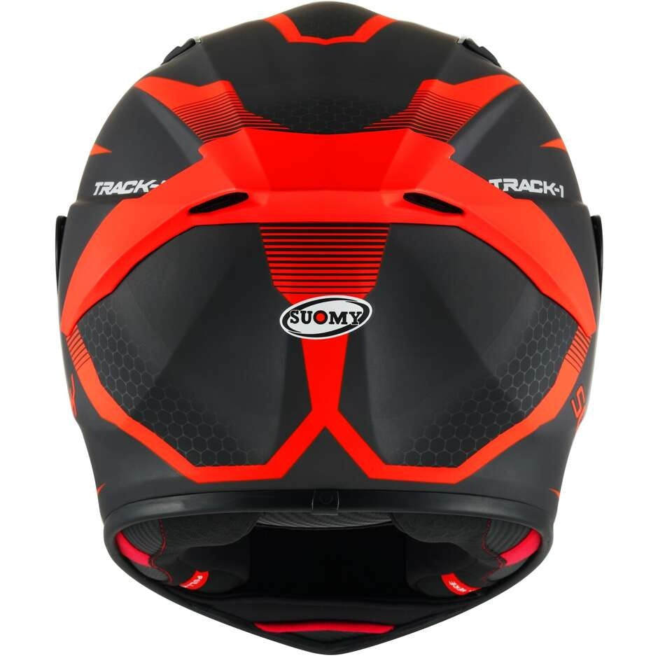 SUOMY-CASCOS TRACK-1 REACTION MATT ANTHRACITE/RED – 5 – Maximomoto PT