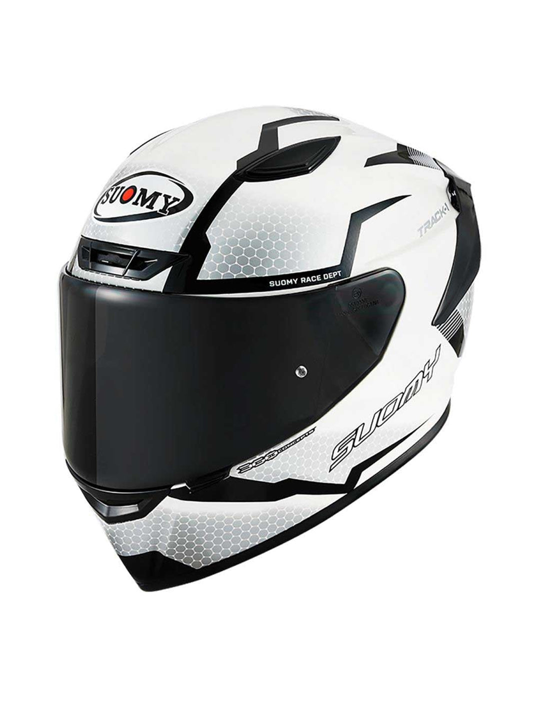 SUOMY-CASCOS TRACK-1 REACTION WHITE/BLACK – 1 – Maximomoto PT