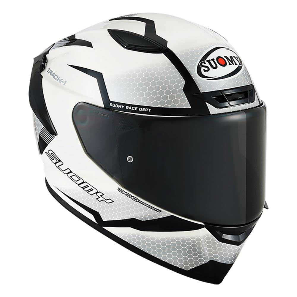 SUOMY-CASCOS TRACK-1 REACTION WHITE/BLACK – 4 – Maximomoto PT