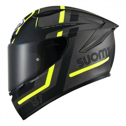 SUOMY-CASCOS TRACK-1 NINETY SEVEN MATT GUN METAL/YELLOW – 3 – Maximomoto PT
