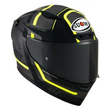 SUOMY-CASCOS TRACK-1 NINETY SEVEN MATT GUN METAL/YELLOW