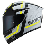 SUOMY-CASCOS TRACK-1 NINETY SEVEN GREY/YELLOW E06
