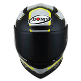 SUOMY-CASCOS TRACK-1 NINETY SEVEN GREY/YELLOW E06