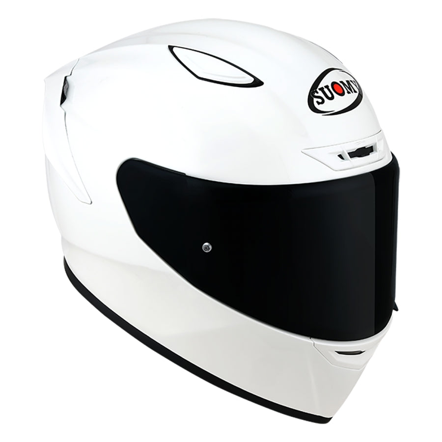 SUOMY-CASCOS TRACK-1 PLAIN WHITE E06 – 2 – Maximomoto PT