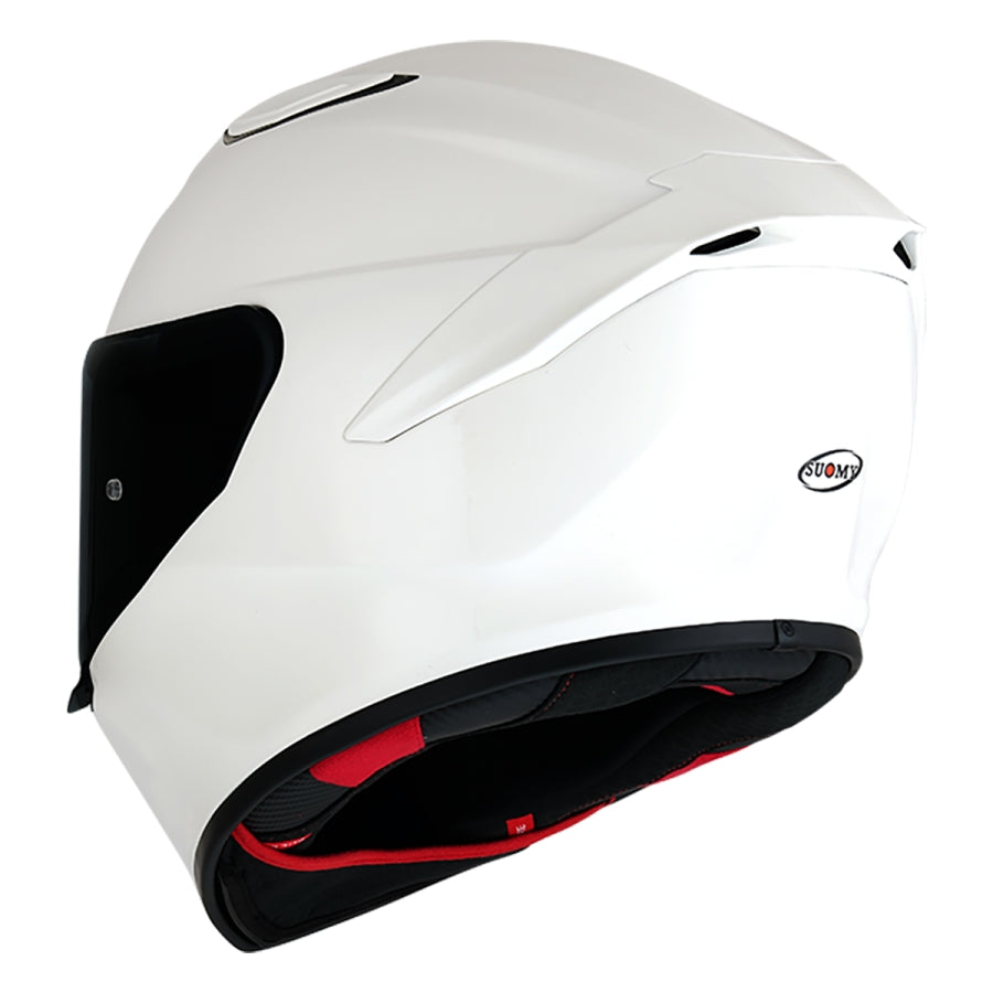 SUOMY-CASCOS TRACK-1 PLAIN WHITE E06 – 6 – Maximomoto PT