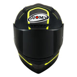 SUOMY-CASCOS TRACK-1 NINETY SEVEN MATT GUN METAL/YELLOW E06