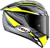 SUOMY-CASCOS SR-GP ON BOARD GREY/YLW FLUO MATT