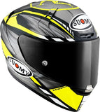 SUOMY-CASCOS SR-GP ON BOARD GREY/YLW FLUO MATT
