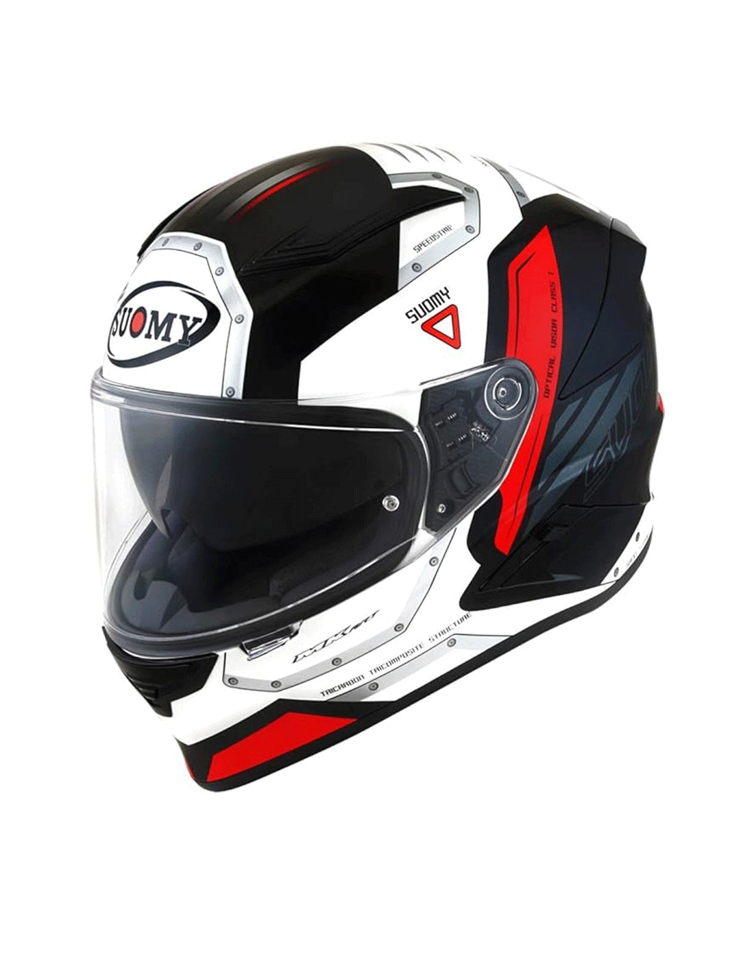 SUOMY-CASCOS SPEED STAR AIRPLANE WHITE/RED – 1 – Maximomoto PT