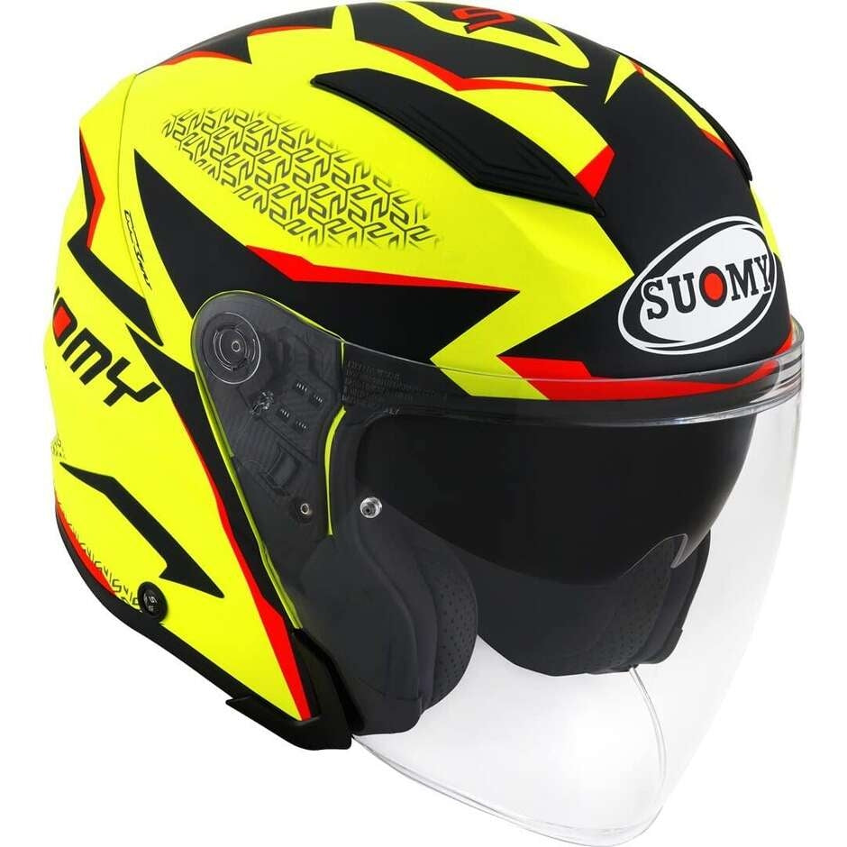 SUOMY-CASCOS SPEEDJET LUMINISM MATT YELLOW FLUO/XS – 3 – Maximomoto PT