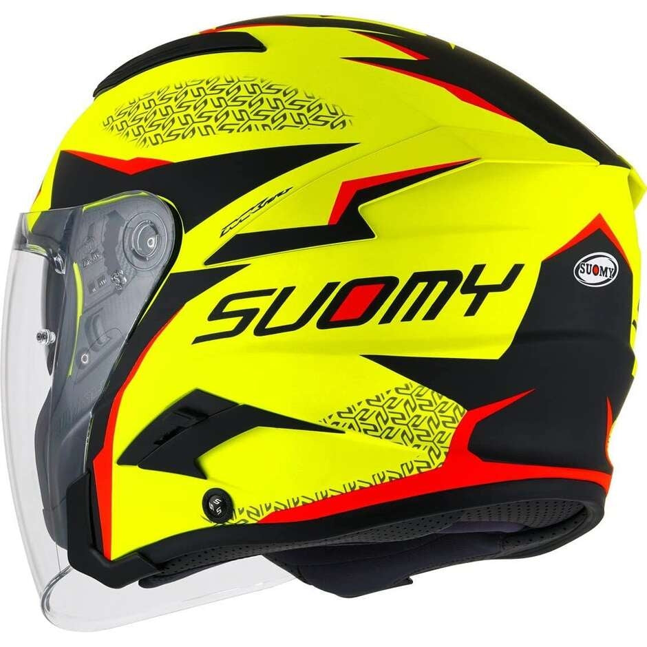 SUOMY-CASCOS SPEEDJET LUMINISM MATT YELLOW FLUO/XS – 4 – Maximomoto PT
