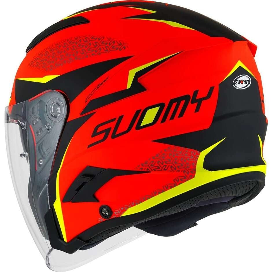 SUOMY-CASCOS SPEED JET LUMINISM MATT RED – 5 – Maximomoto PT
