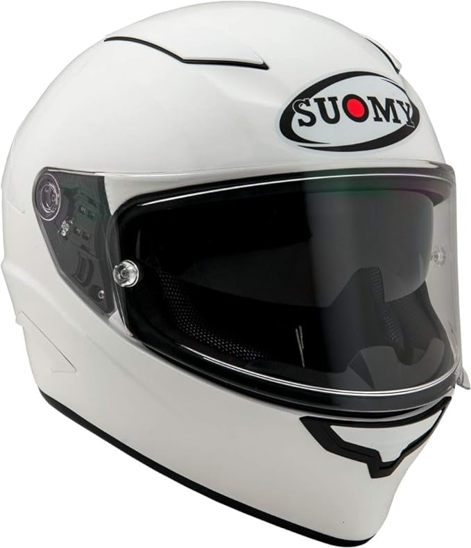 SUOMY-CASCOS SPEED STAR PLAIN PEARL WHITE – 6 – Maximomoto PT