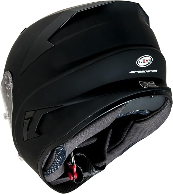 SUOMY-SHELLS SPEEDSTAR PLAIN MATT BLACK – 3 – Maximomoto PT