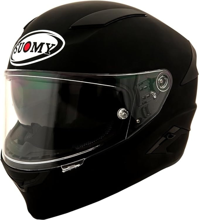 SUOMY-SHELLS SPEEDSTAR PLAIN MATT BLACK – 4 – Maximomoto PT