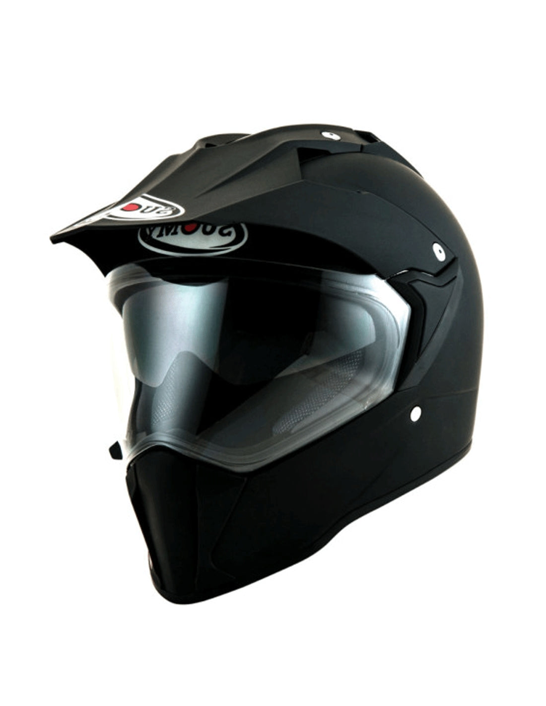 SUOMY-CASCOS MX TOURER PLAIN MATT BLACK – 1 – Maximomoto PT