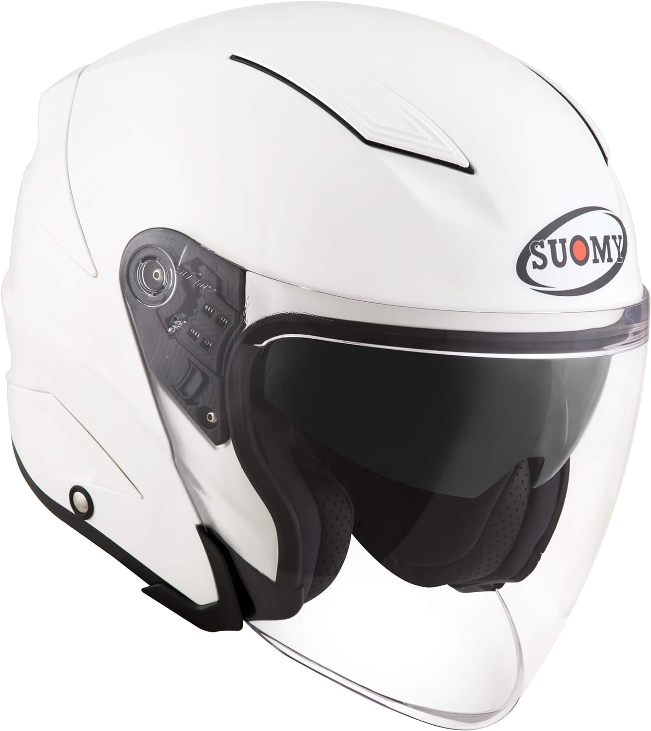 SUOMY-CASCOS SPEEDJET PLAIN WHITE – 5 – Maximomoto PT