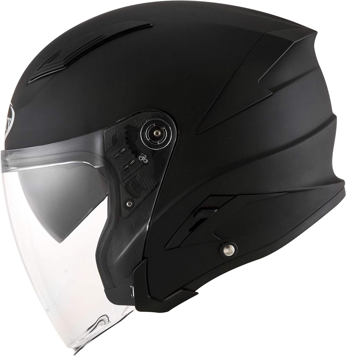 SUOMY-CASCOS SPEEDJET PLAIN MATT BLACK – 6 – Maximomoto PT