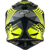 SUOMY-CASCOS MX SPEED PRO SERGEANT MATT GREY/YELLOW FLUO